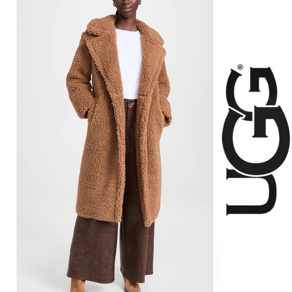 UGG Millard Style Gertrude Long Teddy Coat*NWT